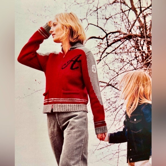 MOTH Varsity Kitty Cat 🐱 Sweater Coat Jacket - Picture 2 of 9